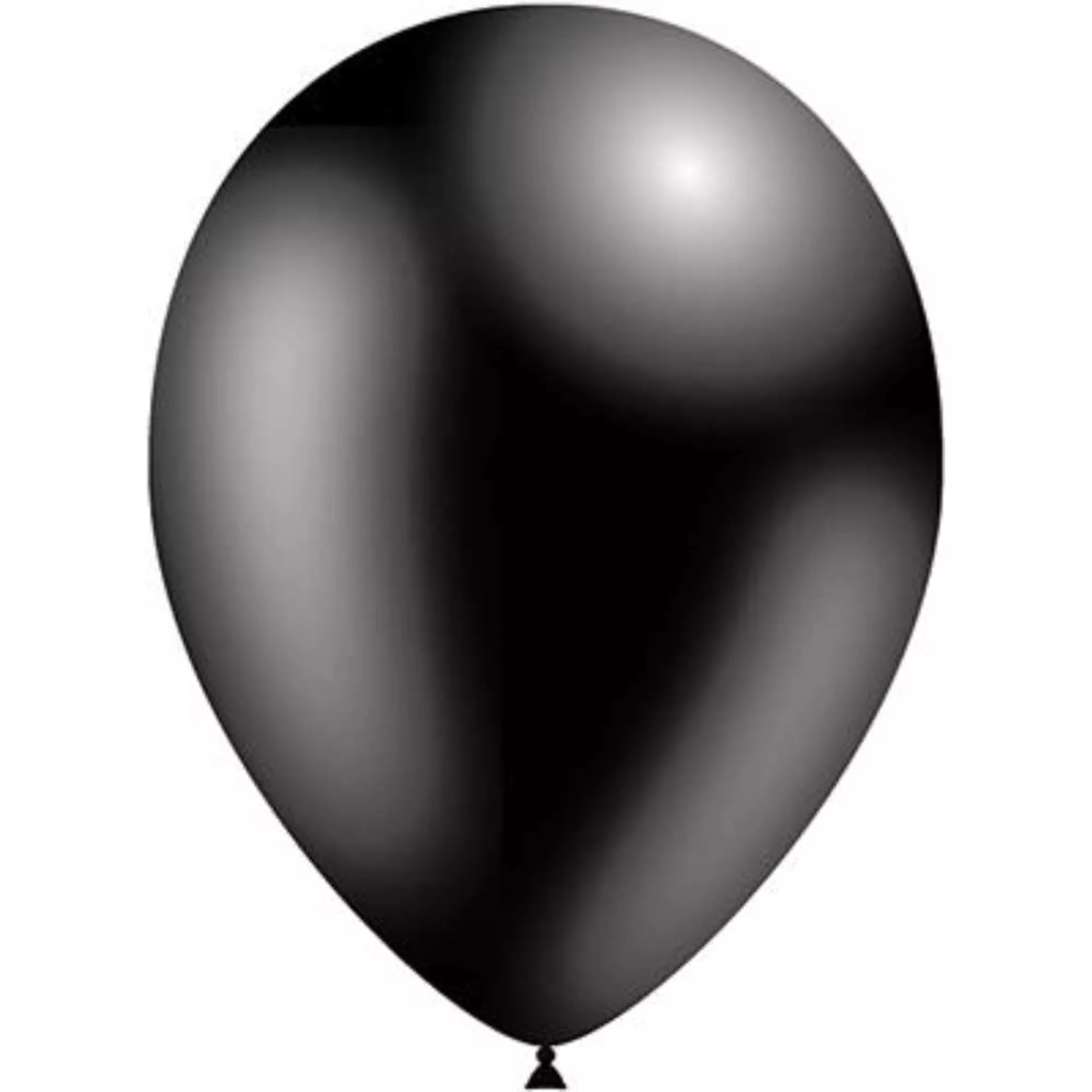 Oaktree 50 Latex Balloons 11" Decotex Pro Fashion Solid Black