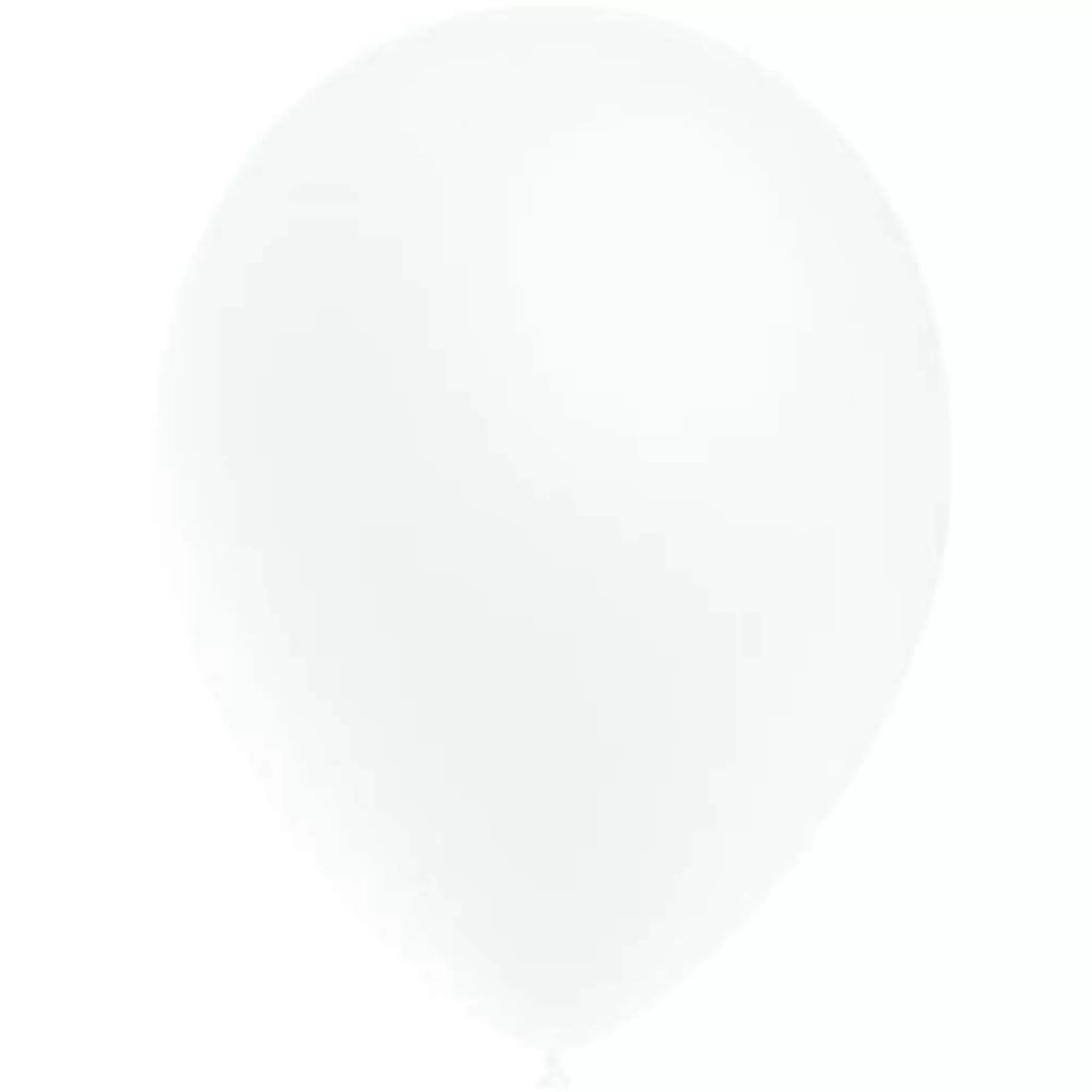 Oaktree Decotex Pro Fashion Solid White 11" Latex Balloons 50pk