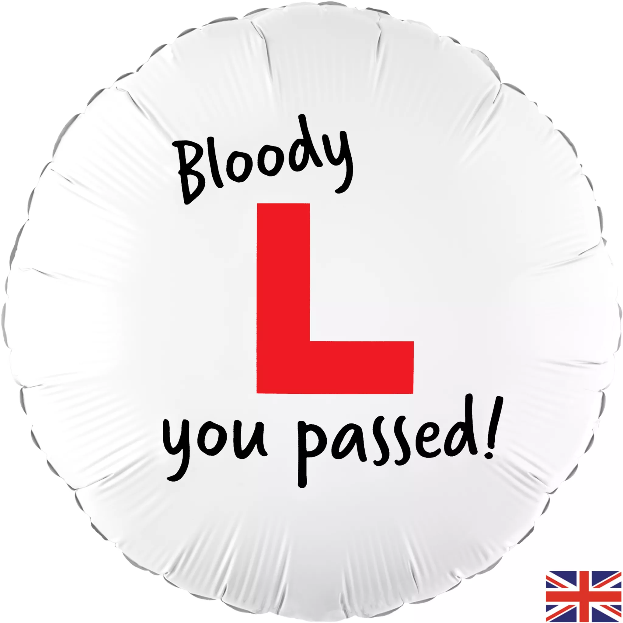 Oaktree Bloody L You Passed 18" Round Foil Balloon