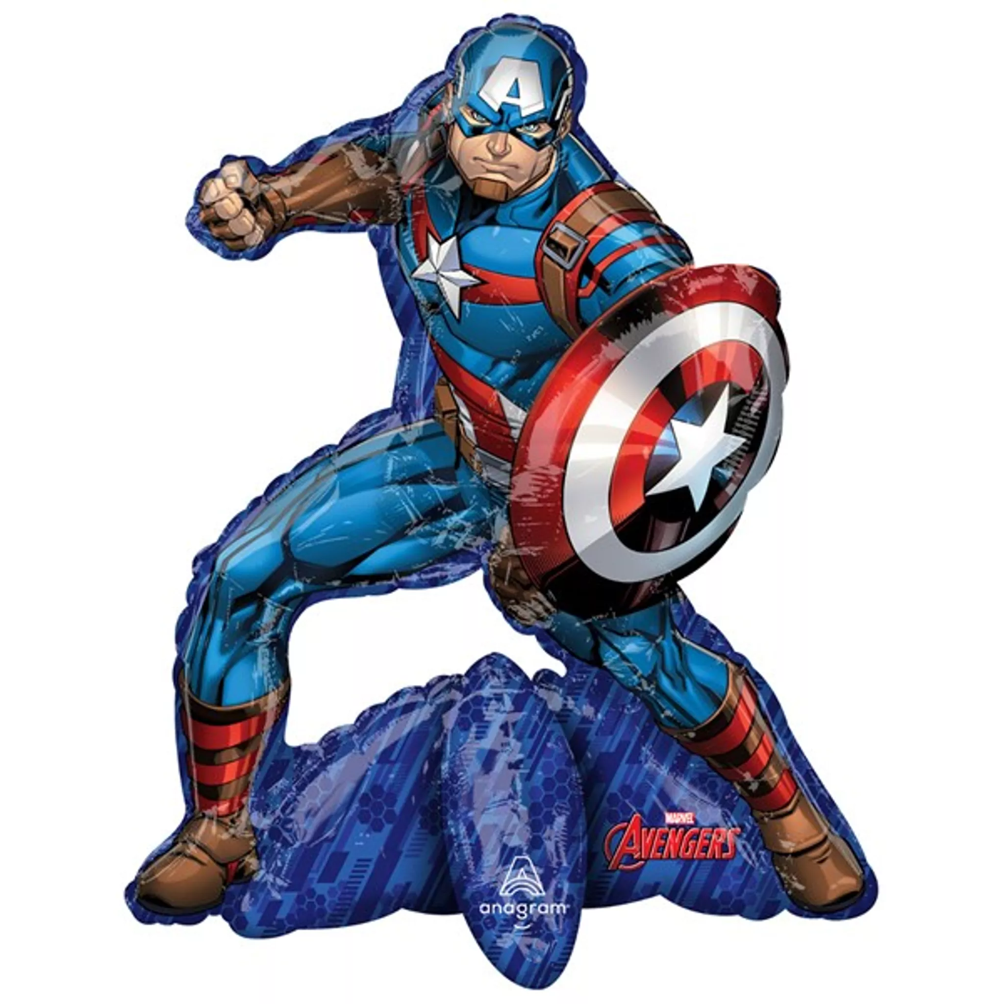 Anagram Avengers Captain America 26" Sitter Multi Foil Balloon