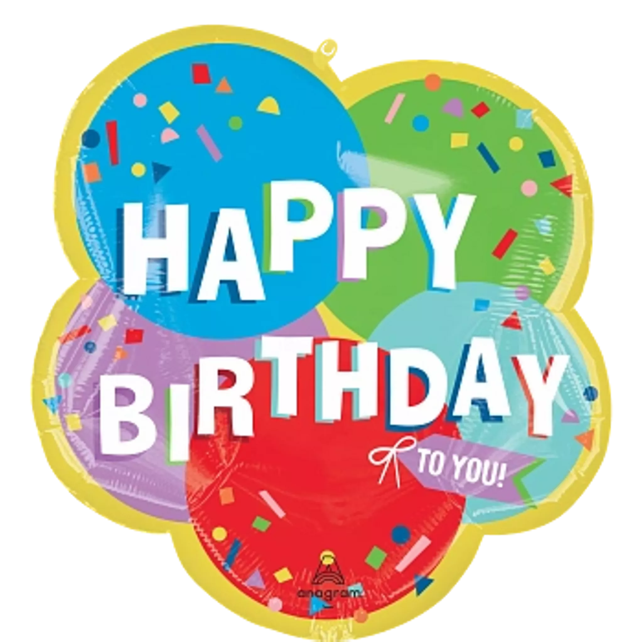 Anagram Foil Balloon Sunny Balloons Birthday 25"