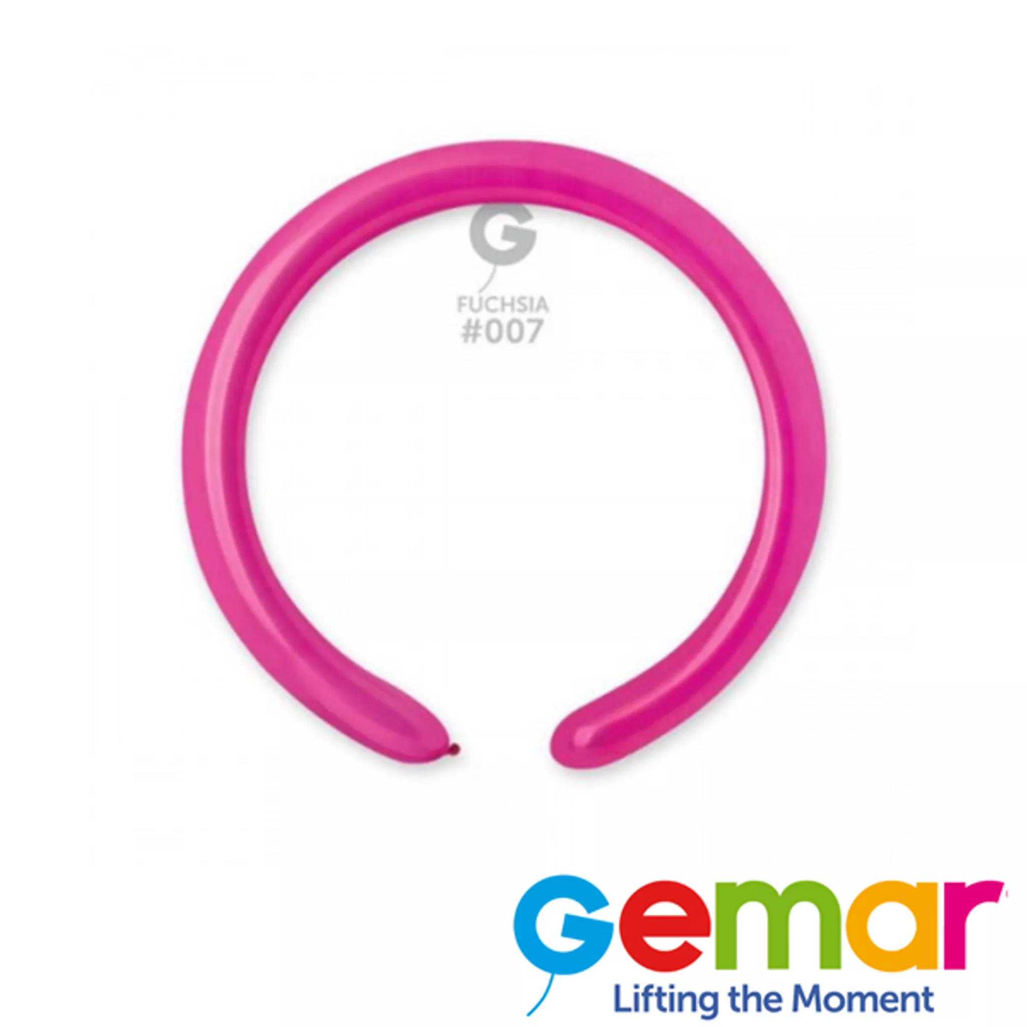 Gemar Standard Fuchsia 260 Modelling Latex Balloons 100pk