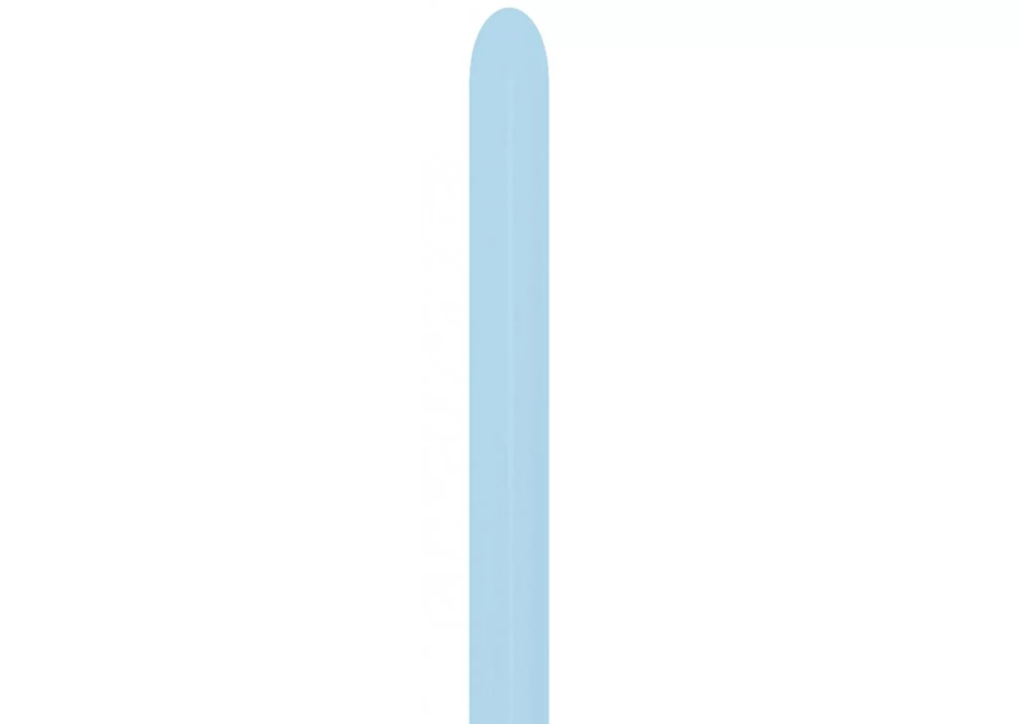 Sempertex 50 Pack Nozzle Up Latex Balloons Pastel Matte Blue 260