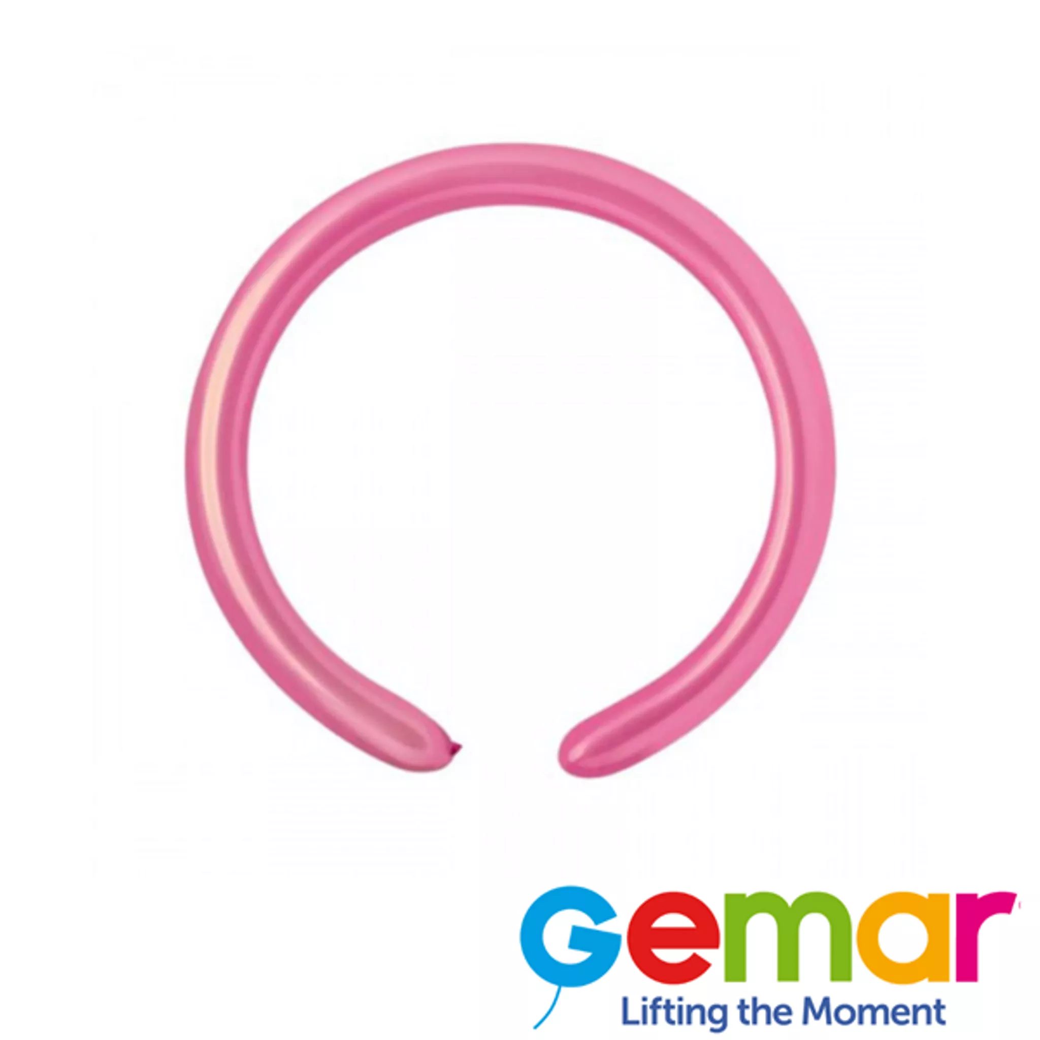 Gemar Standard Pink 260 Modelling Latex Balloons 100pk