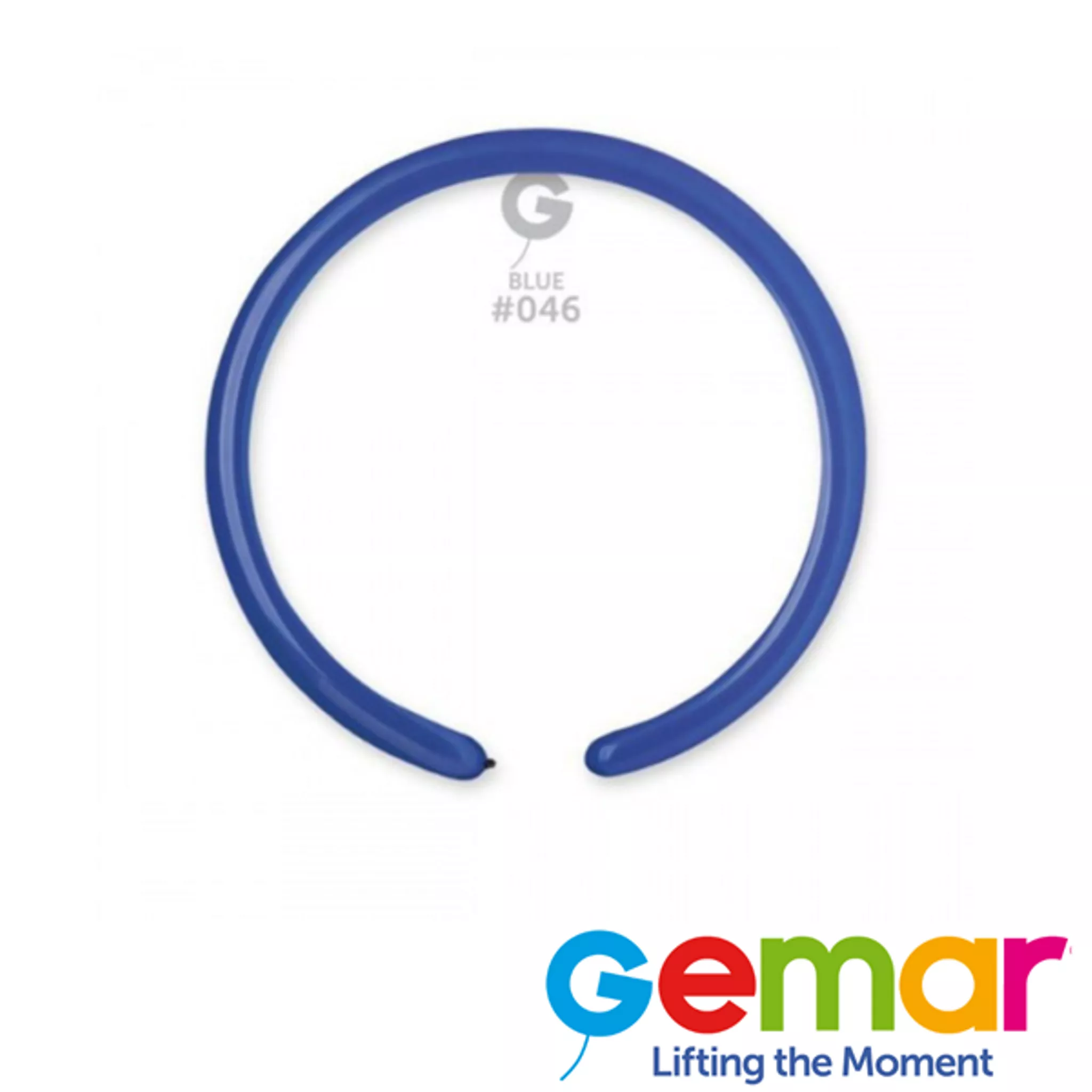 Gemar Standard Dark Blue 160 Modelling Latex Balloons 100pk