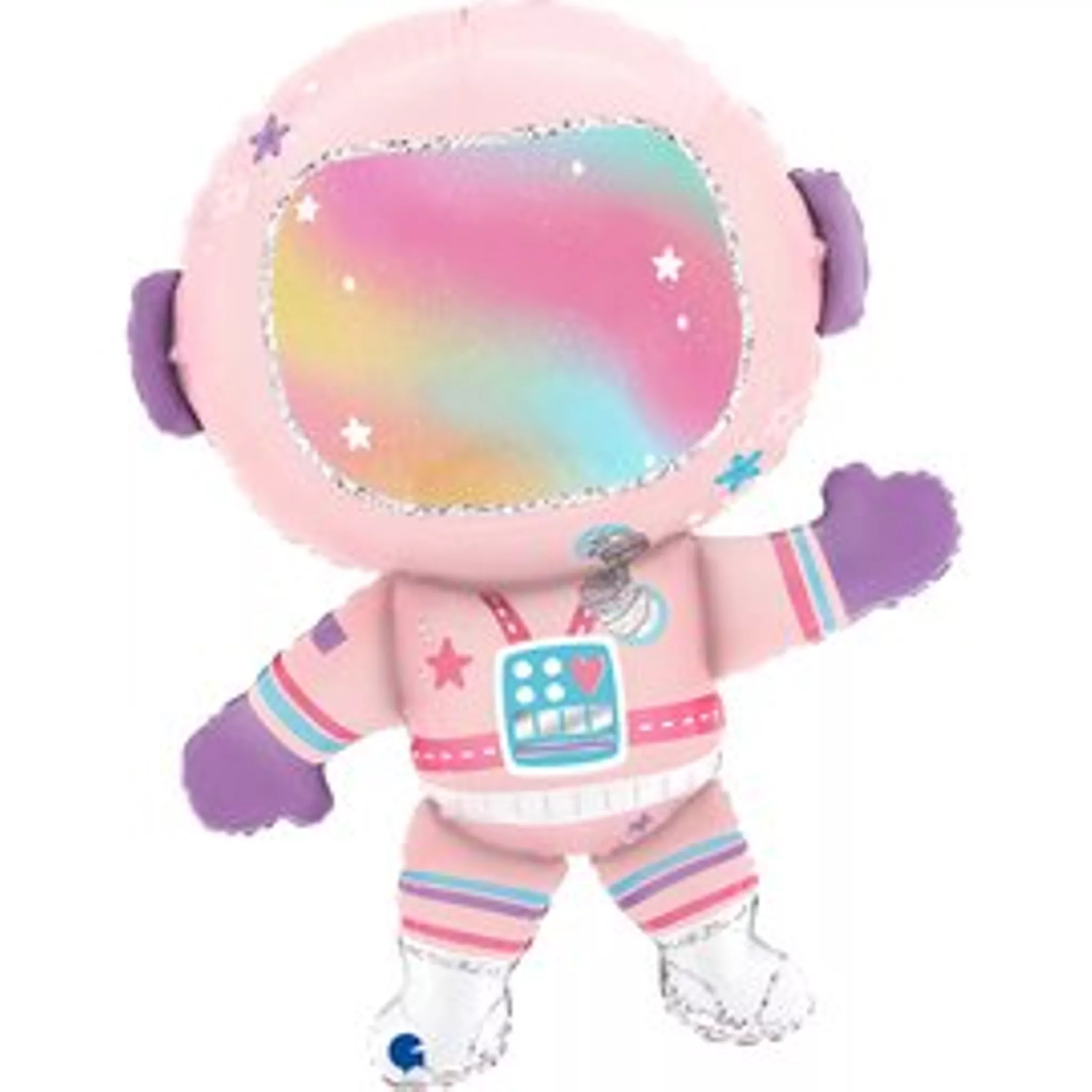 Grabo Foil Balloon Lady Astronaut 28"
