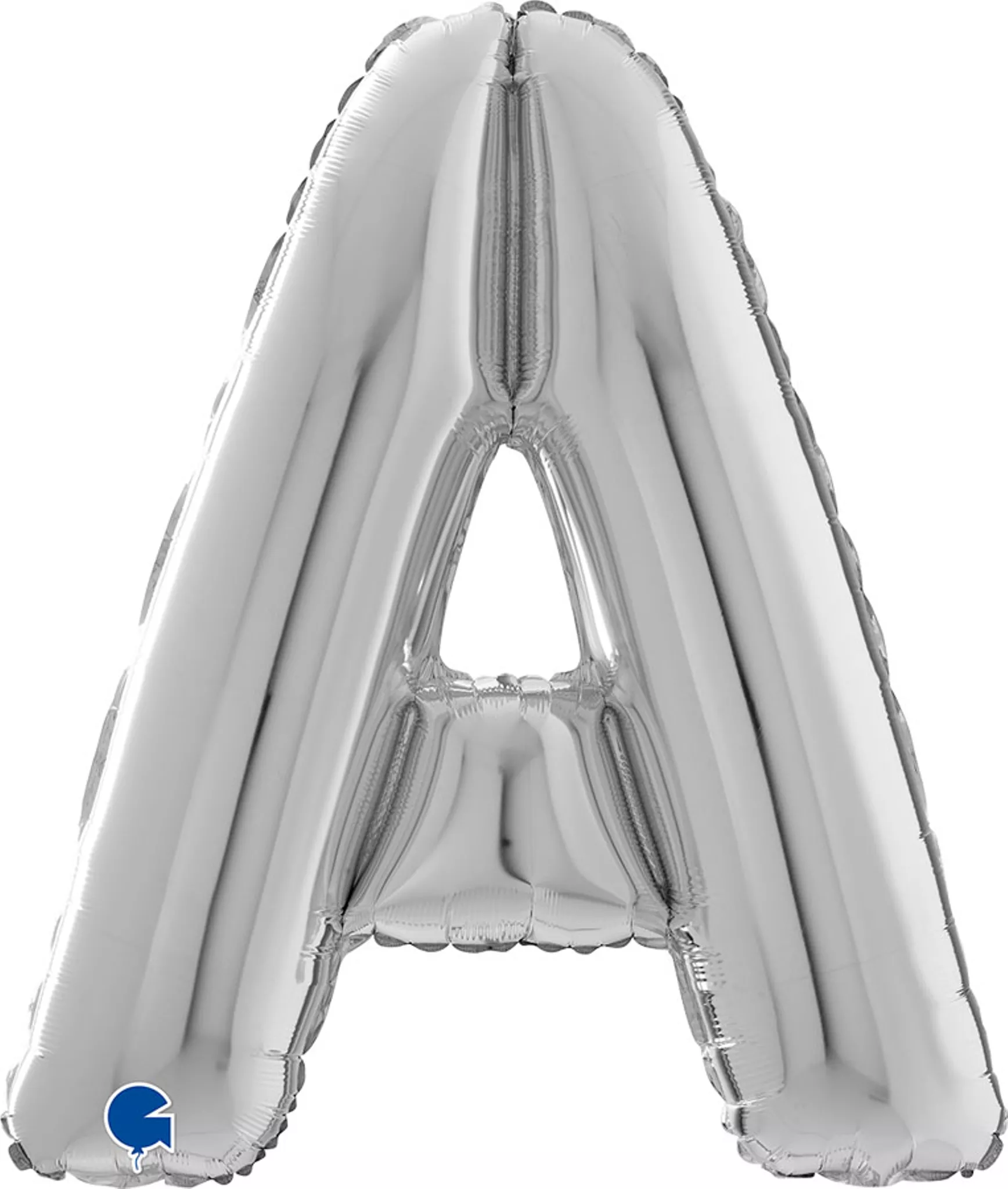 Grabo Foil Balloon Silver 26" Letter A